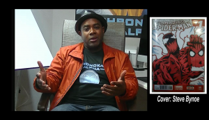 Click to watch Steve Bynoe Talkie 6 - "Diversity in Comics"